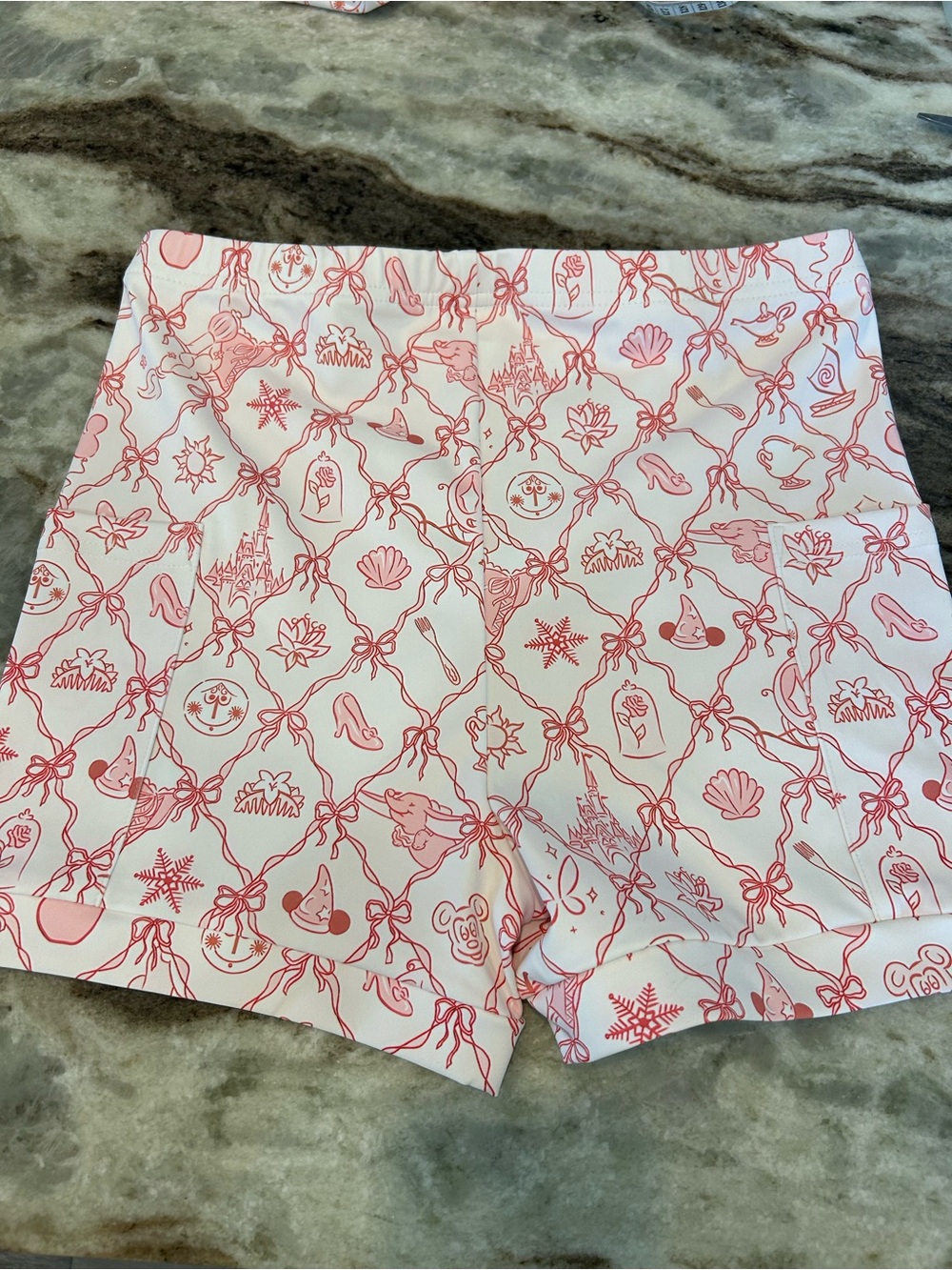 Hem & Co Disney Mini Dress with matching bike shorts size M EUC - Picture 4 of 10